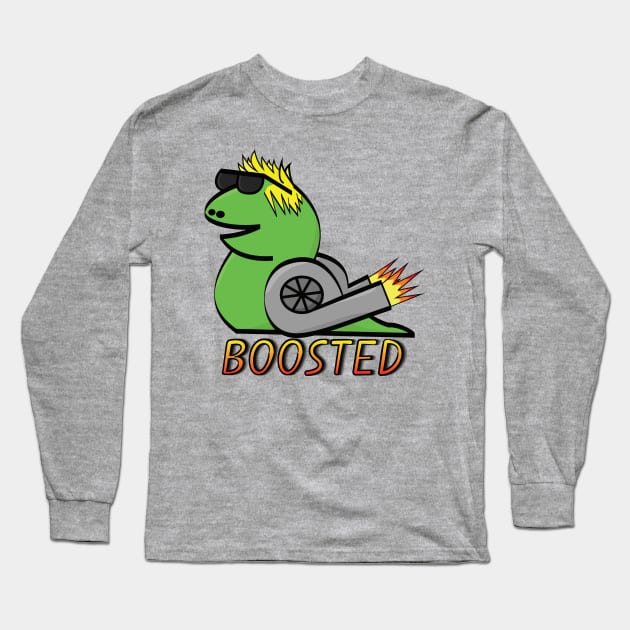 Twin Turbo Slug Long Sleeve T-Shirt by Dad n Son Designs